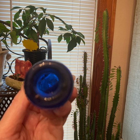 Beautiful Cobalt Blue Antique Medicine Bottle - Picture 9 of 10